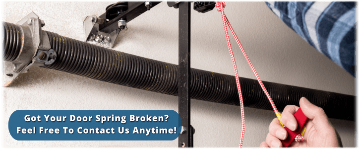 Broken Garage Door Spring Fair Lawn NJ